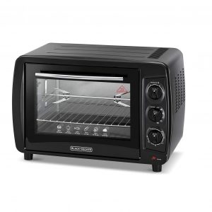 Black+Decker Oven Toaster with Rotisserie for Toasting/ Baking/ Broiling TRO35RDG 35L